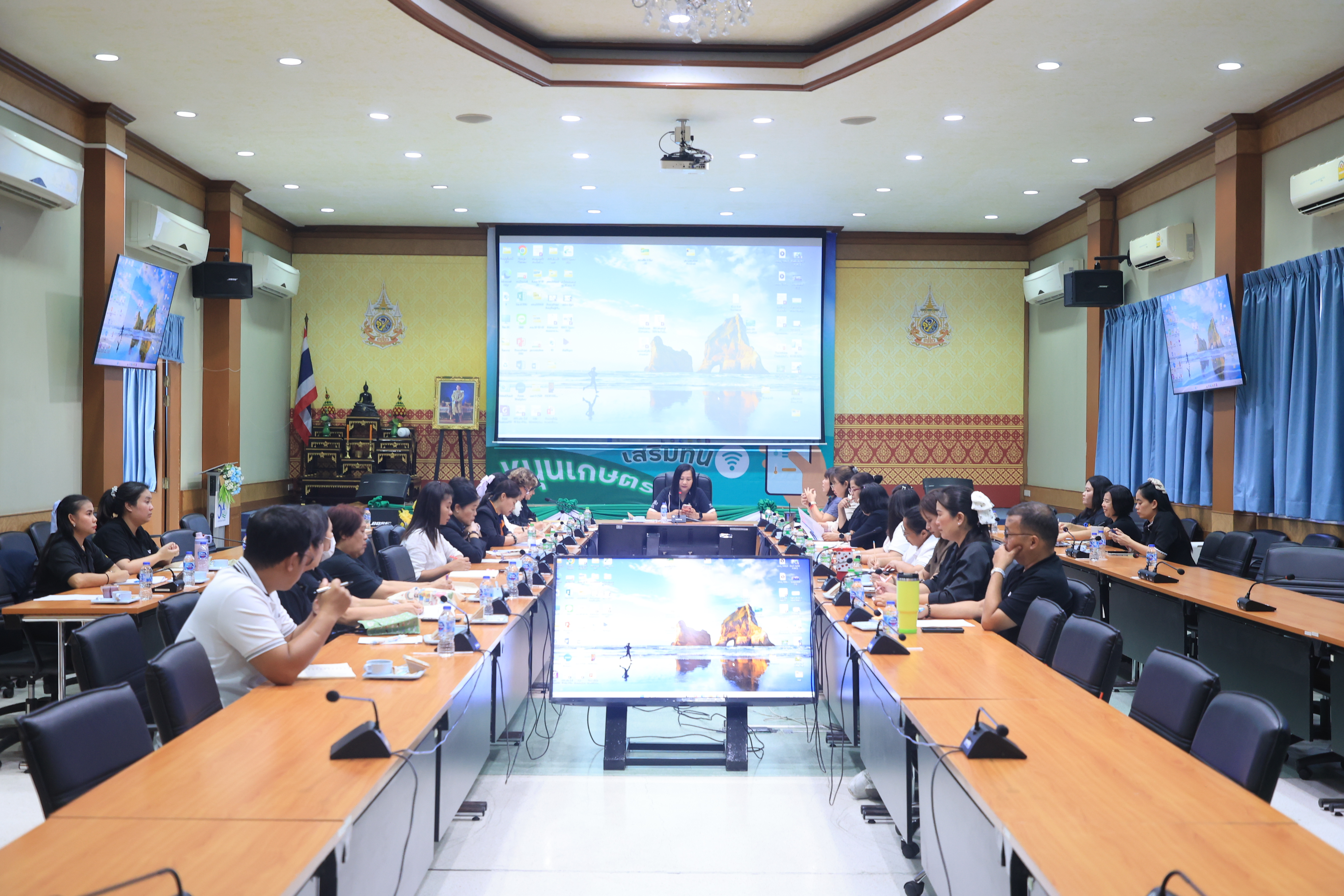 title - สำนักบริหารกลาง ประชุมภายในสำนักบริหารกลาง ครั้งที่ 4/2569